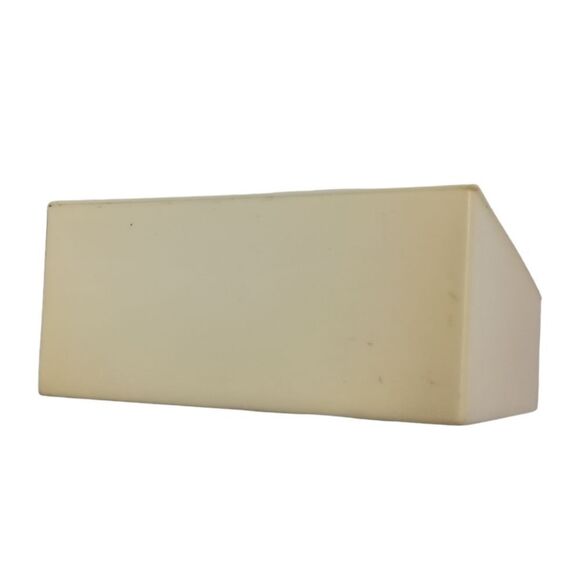 VIntage Tissue Box Cover Holder Fesco Plastic Beige Pink Rose Celluloid Plastic. - Picture 9 of 16